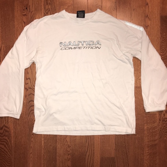 Nautica Other - Long sleeve nautica competition big logo shirt